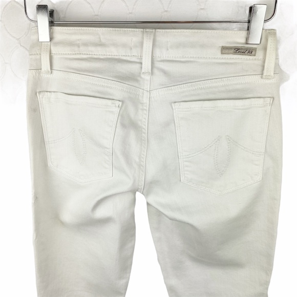 Anthro Level 99 Janice Ultra Skinny Jeans White 26 - Picture 6 of 6